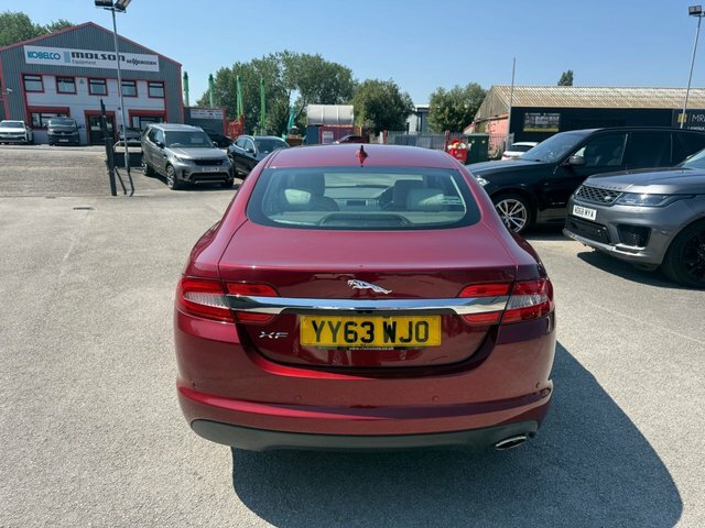 Jaguar XF Premium Luxury Saloon Red #6