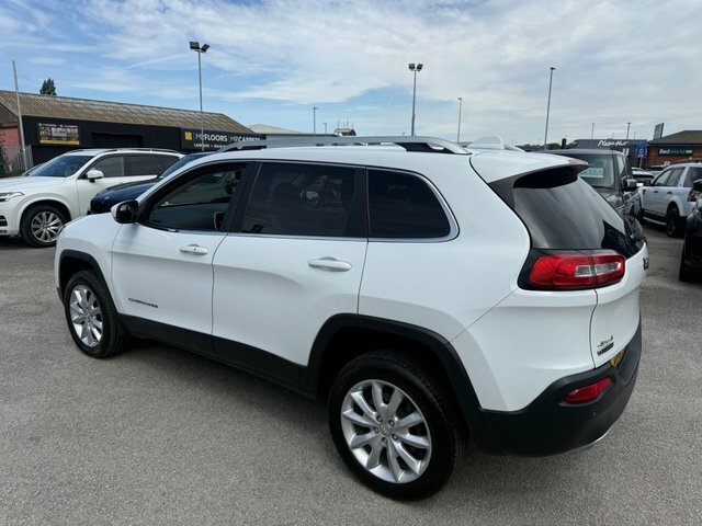 Jeep Cherokee Crd Limited Suv White #4