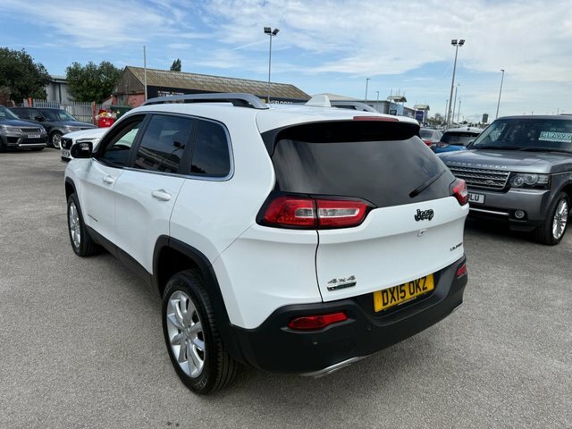 Jeep Cherokee Crd Limited Suv White #5