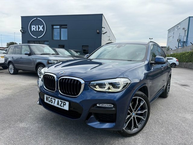 BMW X3 30D M Sport Suv Blue