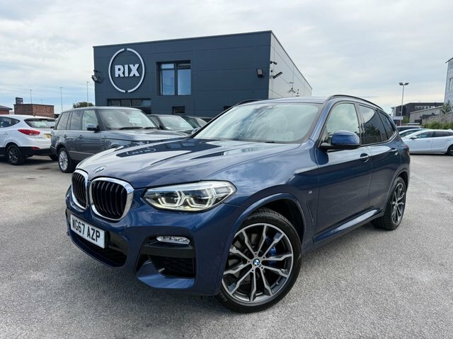 BMW X3 30D M Sport Suv WG67AZP Blue #2