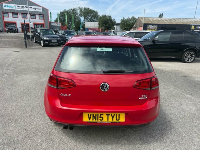 Volkswagen Golf Tsi Bluemotion Tech Match VN15TYU Red #6