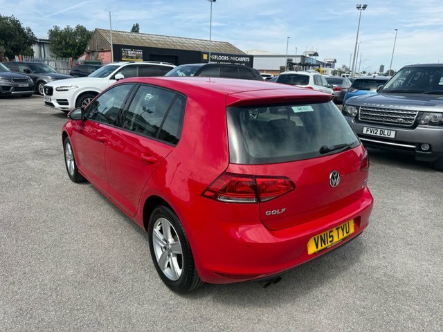 Volkswagen Golf Tsi Bluemotion Tech Match VN15TYU Red #5