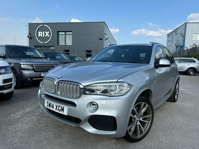 BMW X5 40D M Sport Suv Silver