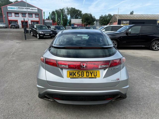 Honda Civic I-vtec Type S Hatchback Silver #6