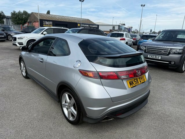 Honda Civic I-vtec Type S Hatchback Silver #5