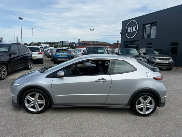 Honda Civic I-vtec Type S Hatchback Silver #3