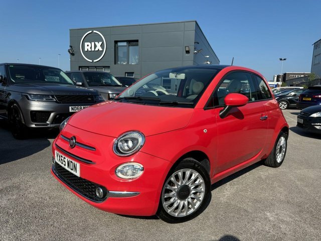 Fiat 500 Lounge Hatchback YX65WDN Pink #2
