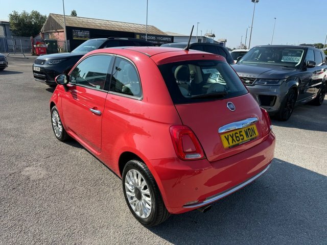 Fiat 500 Lounge Hatchback YX65WDN Pink #5