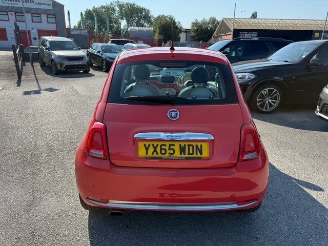 Fiat 500 Lounge Hatchback YX65WDN Pink #6