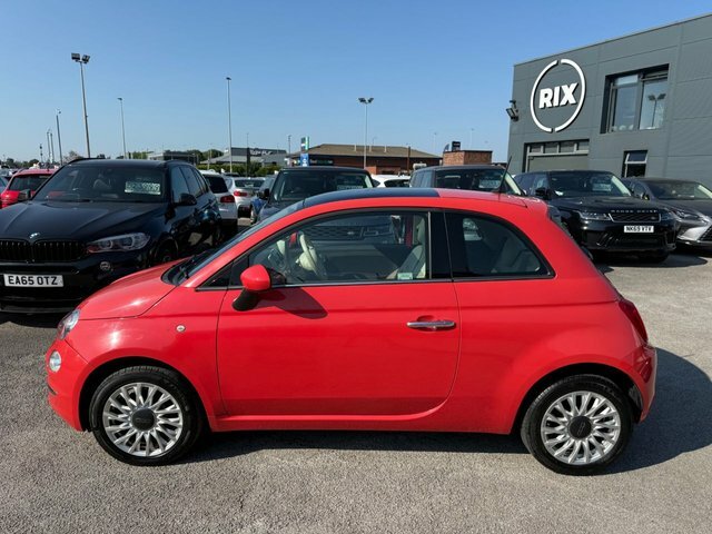 Fiat 500 Lounge Hatchback YX65WDN Pink #3