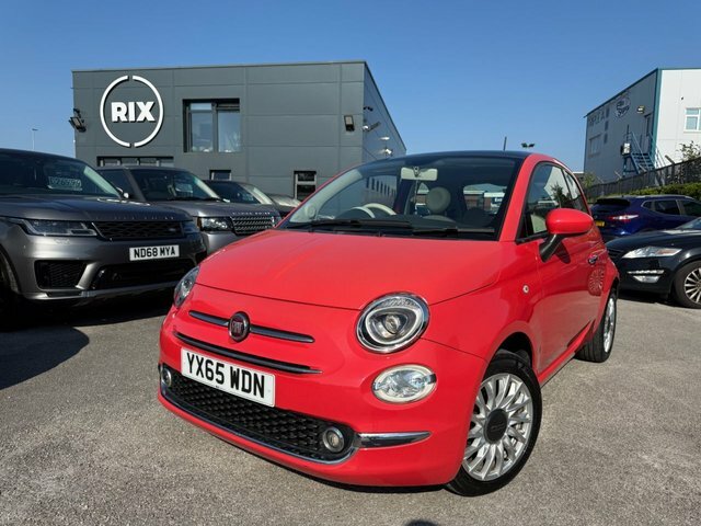 Fiat 500 Lounge Hatchback Pink