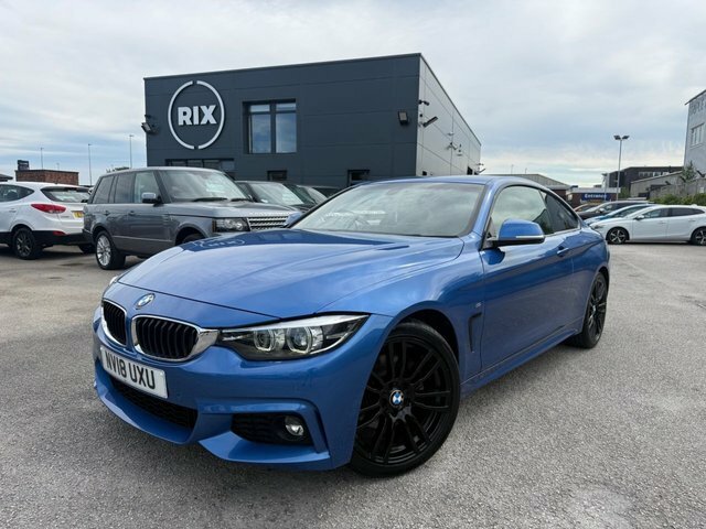 BMW 4 Series Gran Coupe 430D M Sport Coupe Blue #2