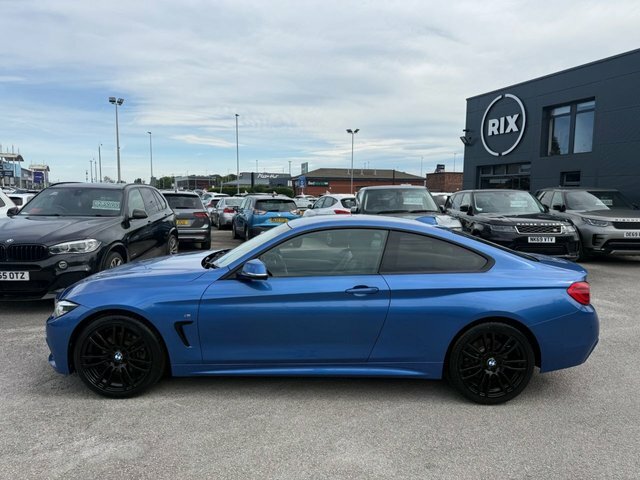 BMW 4 Series Gran Coupe 430D M Sport Coupe Blue #3