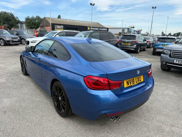 BMW 4 Series Gran Coupe 430D M Sport Coupe Blue #5