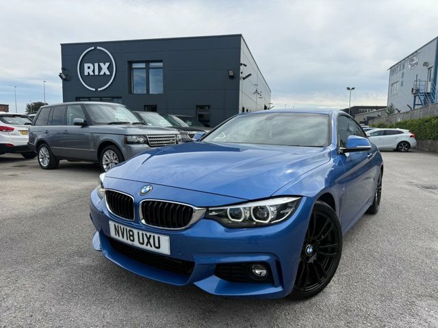 BMW 4 Series Gran Coupe 430D M Sport Coupe Blue
