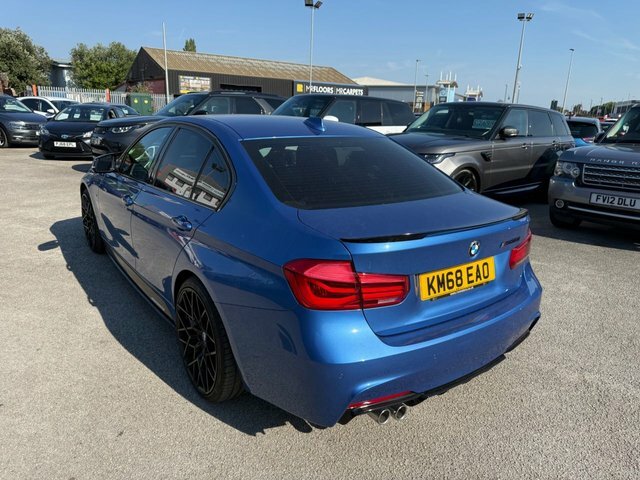 BMW 3 Series 320I M Sport Saloon Blue #4