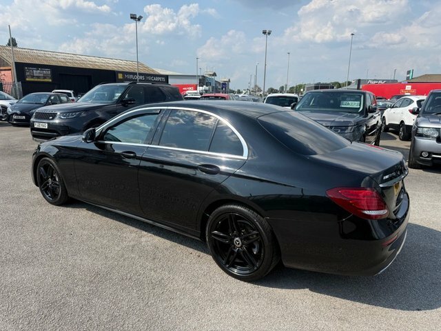 Mercedes-Benz E Class E220d Amg Line Saloon BU16WKG Black #3