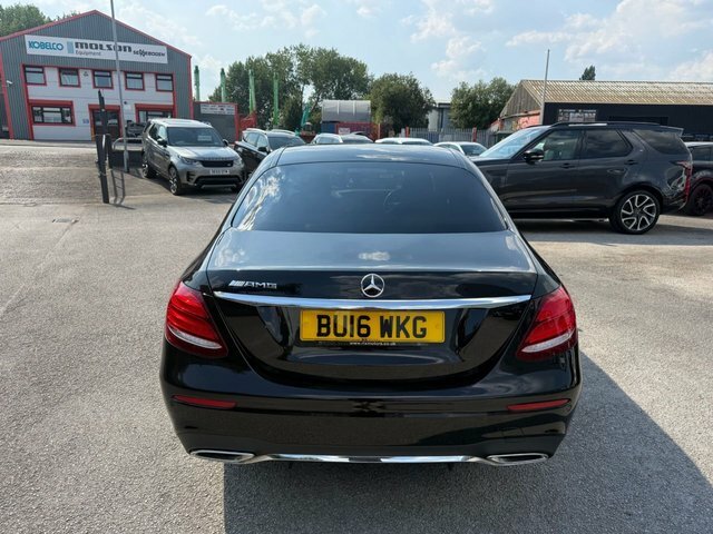 Mercedes-Benz E Class E220d Amg Line Saloon BU16WKG Black #5