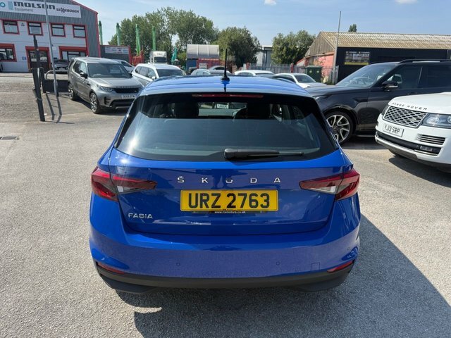 Skoda Fabia Tsi Se Comfort Hatchback URZ2763 Blue #6