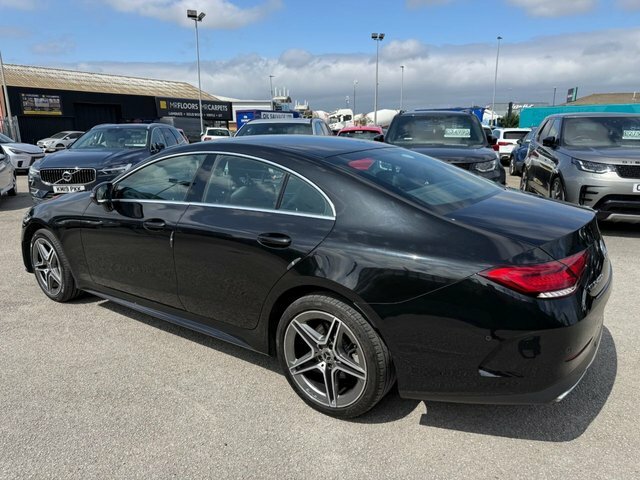 Mercedes-Benz CLS Cls400d Amg Line Coupe WG19OAP Black #4