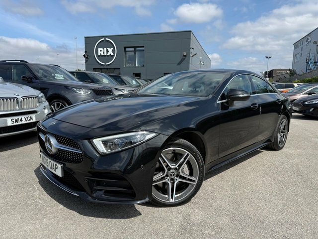 Mercedes-Benz CLS Cls400d Amg Line Coupe WG19OAP Black #2
