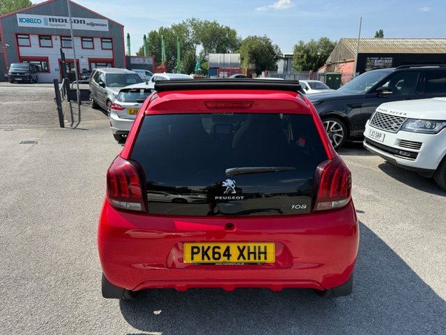 Peugeot 108 Vti Puretech Allure Top Red #6