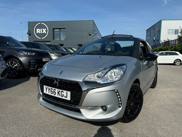 DS DS 3 Bluehdi Elegance Cabriolet Silver