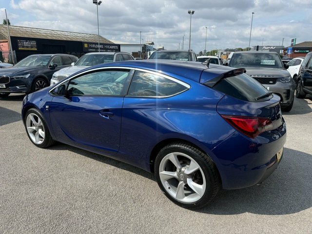 Vauxhall Astra GTC Sri Coupe Blue #4