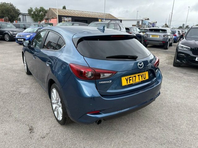 Mazda 3 Skyactiv-g Sport Nav Hatchback YF17TYU Blue #5