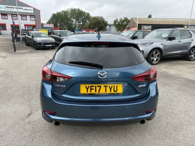 Mazda 3 Skyactiv-g Sport Nav Hatchback YF17TYU Blue #6