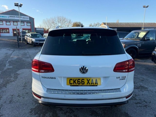Volkswagen Touareg Tdi V6 Bluemotion Tech White #5