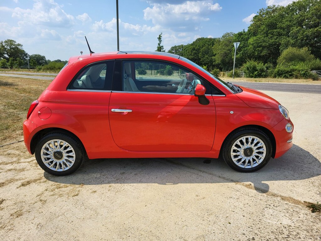Fiat 500 1.2 Lounge Hatchback Euro 6 Ss GV65HDO Pink #6
