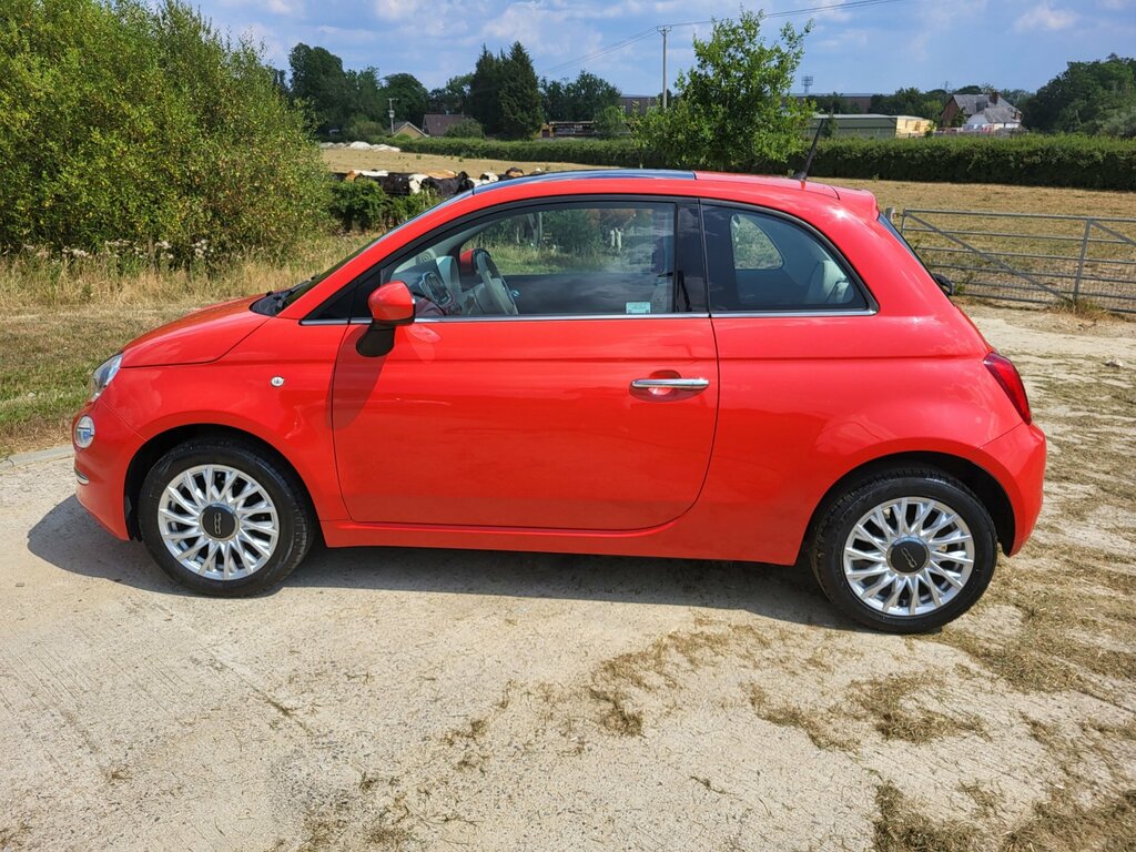 Fiat 500 1.2 Lounge Hatchback Euro 6 Ss GV65HDO Pink #3