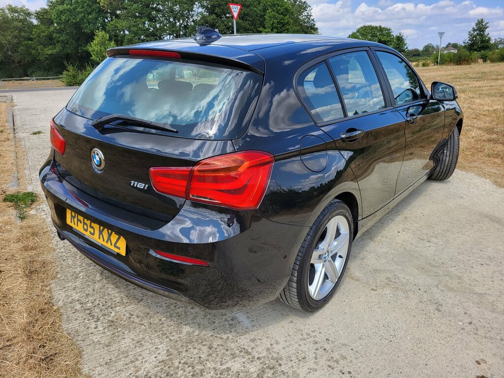 BMW 1 Series 1.5 118I Sport Hatchback Euro 6 Black #5
