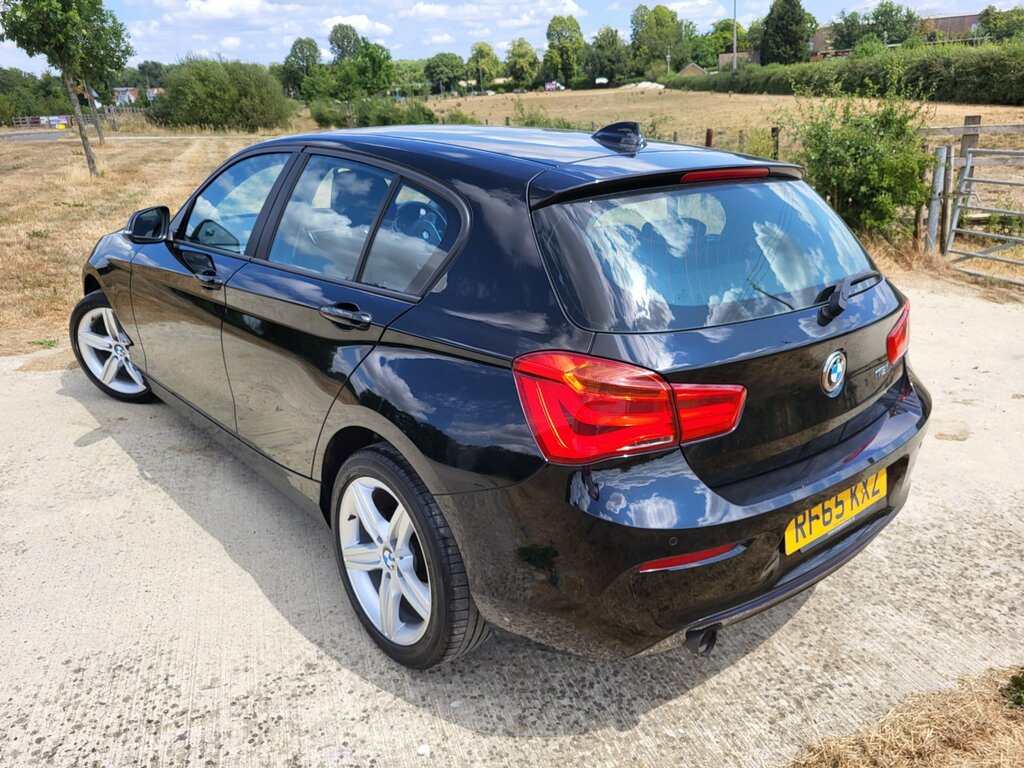BMW 1 Series 1.5 118I Sport Hatchback Euro 6 Black #2