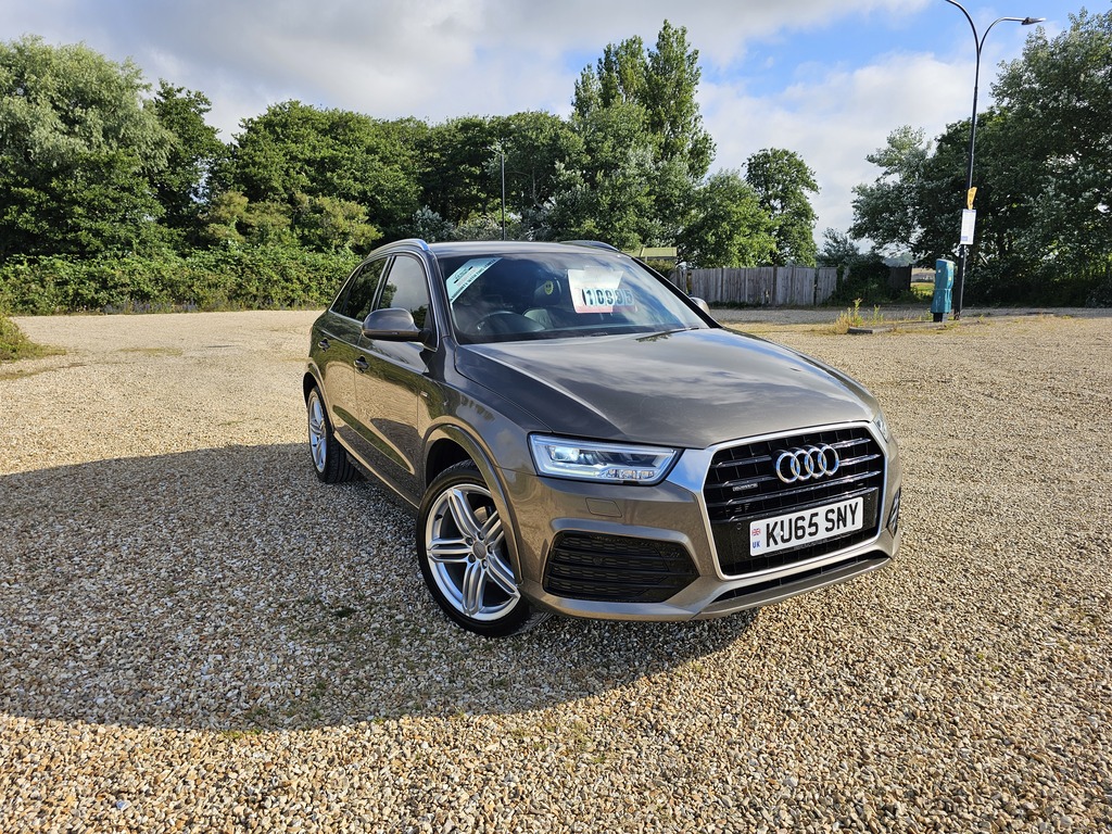 Audi Q3 S-line Tdi Quattro KU65SNY Brown #3