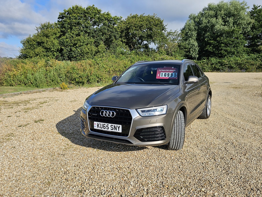 Audi Q3 S-line Tdi Quattro KU65SNY Brown #2