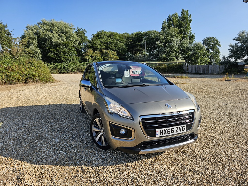 Peugeot 3008 Allure Blue Hdi Grey #3