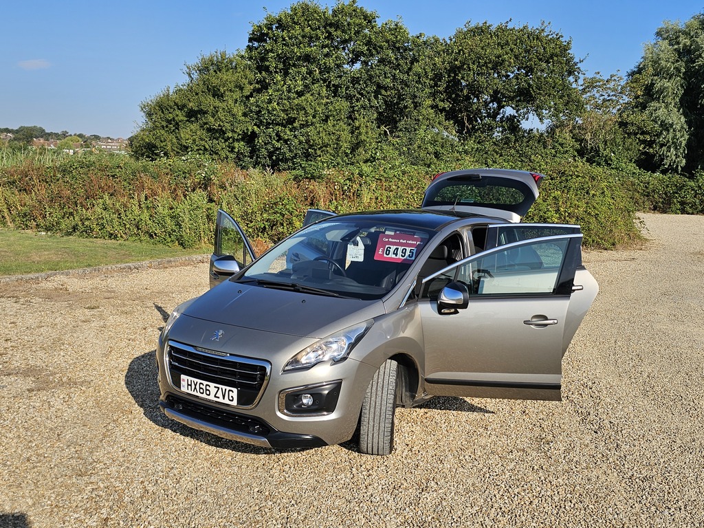 Peugeot 3008 Allure Blue Hdi Grey