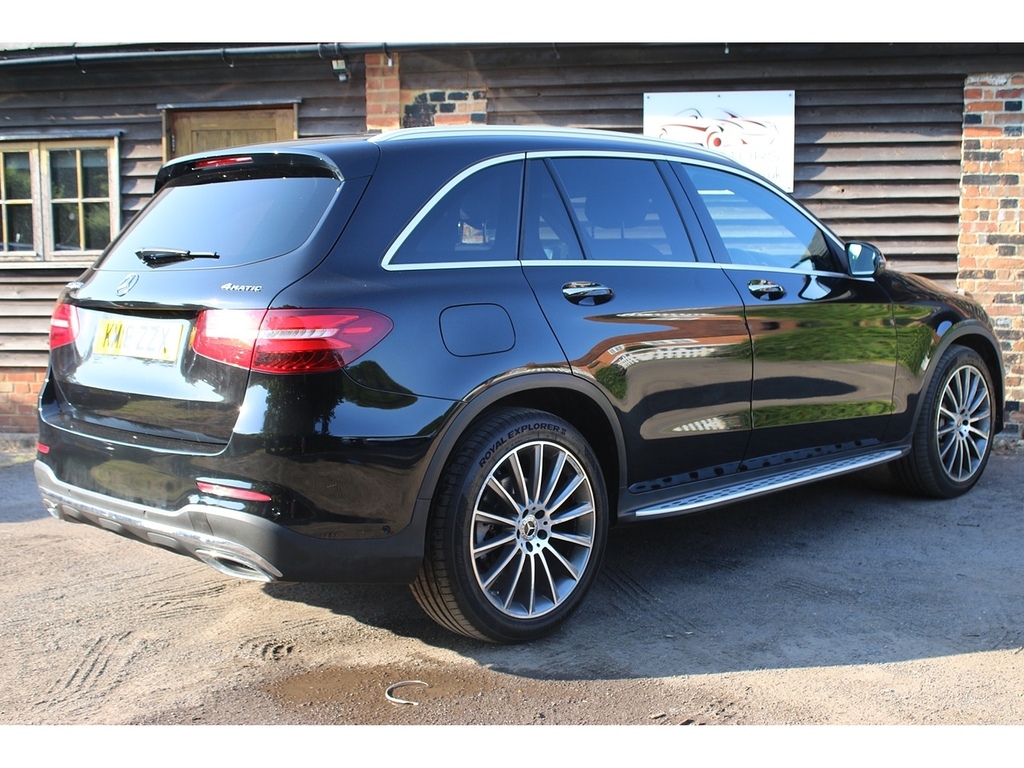 Mercedes-Benz GLC Class Glc350d V6 Amg Line U355 Ulez KM18ZZX Black #3