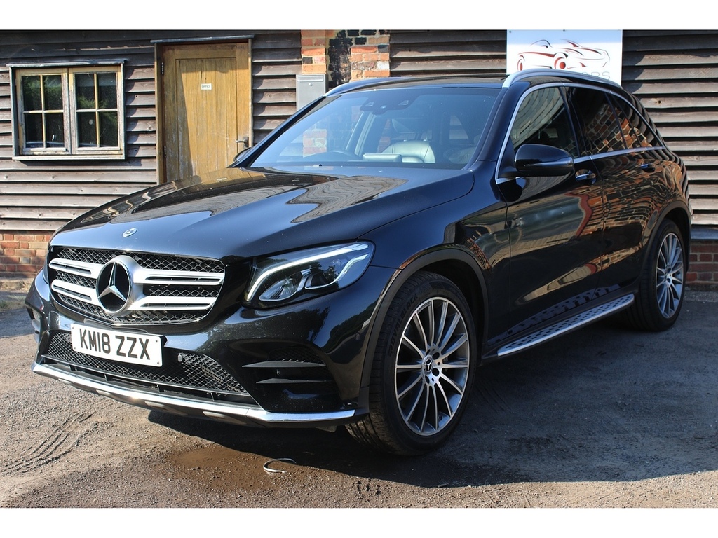 Mercedes-Benz GLC Class Glc350d V6 Amg Line U355 Ulez KM18ZZX Black #6