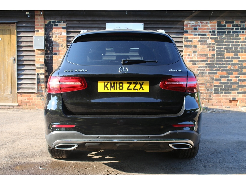 Mercedes-Benz GLC Class Glc350d V6 Amg Line U355 Ulez KM18ZZX Black #4