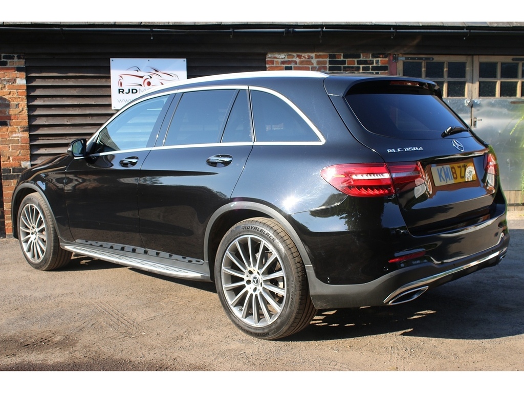 Mercedes-Benz GLC Class Glc350d V6 Amg Line U355 Ulez KM18ZZX Black #5