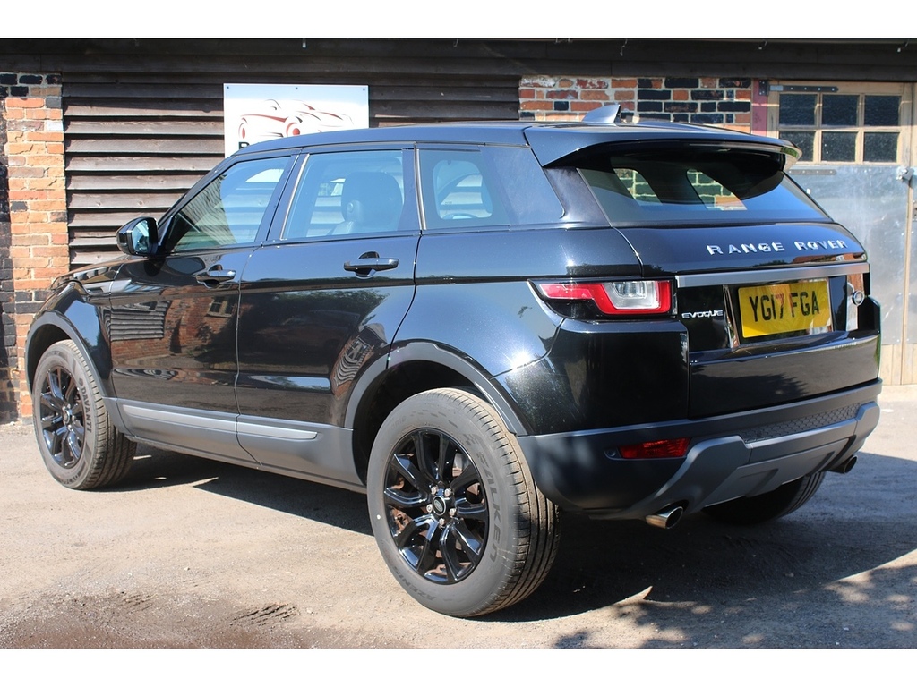 Land Rover Range Rover Evoque Td4 Se U354 Ulez YG17FGA Black #5