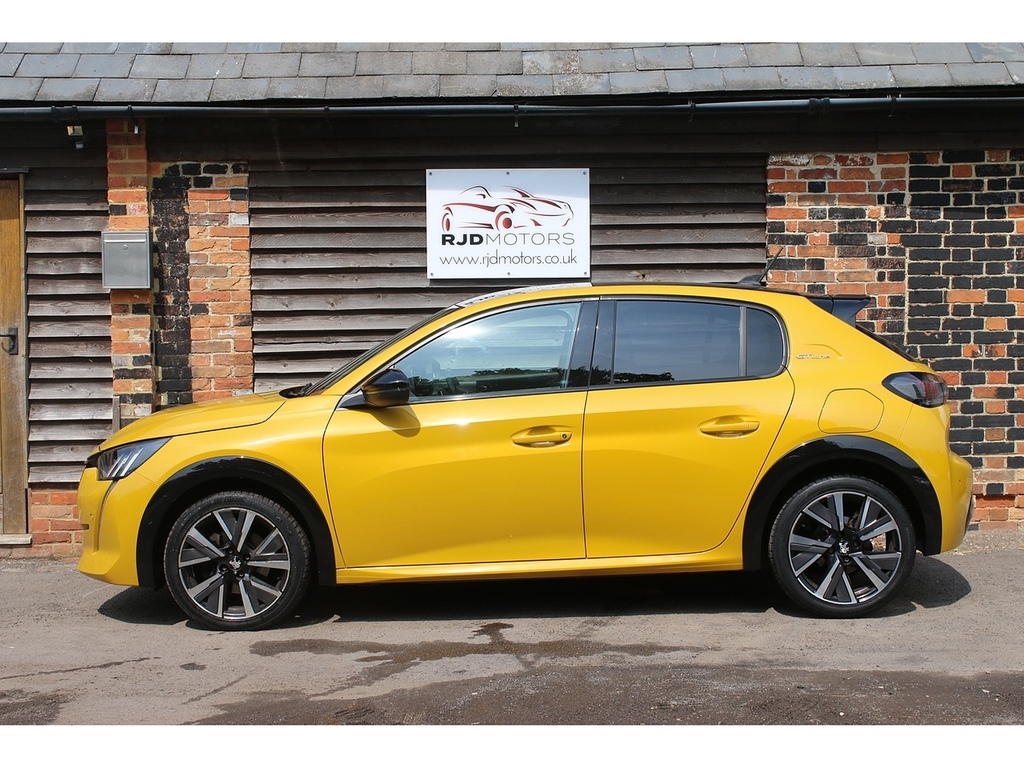 Peugeot 208 Puretech Gt Line U359 Ulez BD20HHJ Yellow #4