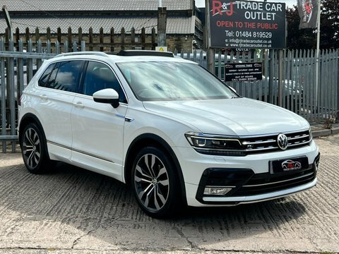 Volkswagen Tiguan R Line Tdi YK16KHH White #3