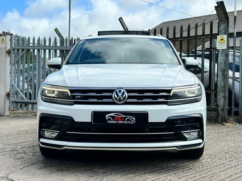 Volkswagen Tiguan R Line Tdi YK16KHH White #6