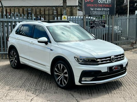 Volkswagen Tiguan R Line Tdi YK16KHH White #4