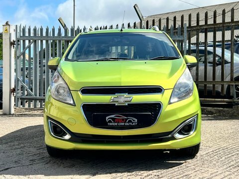 Chevrolet Spark Ltz Green #4